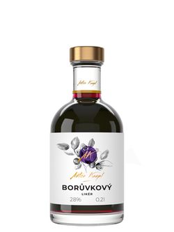 Anton Kaapl Borůvkový likér 28% 0,2l