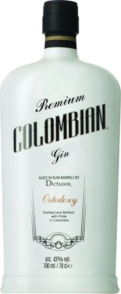 Dictador Colombian Aged Gin Ortodoxy White 0,7l 43%