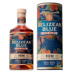 Belizean Blue Rare Blend 0,7l 48% Tuba