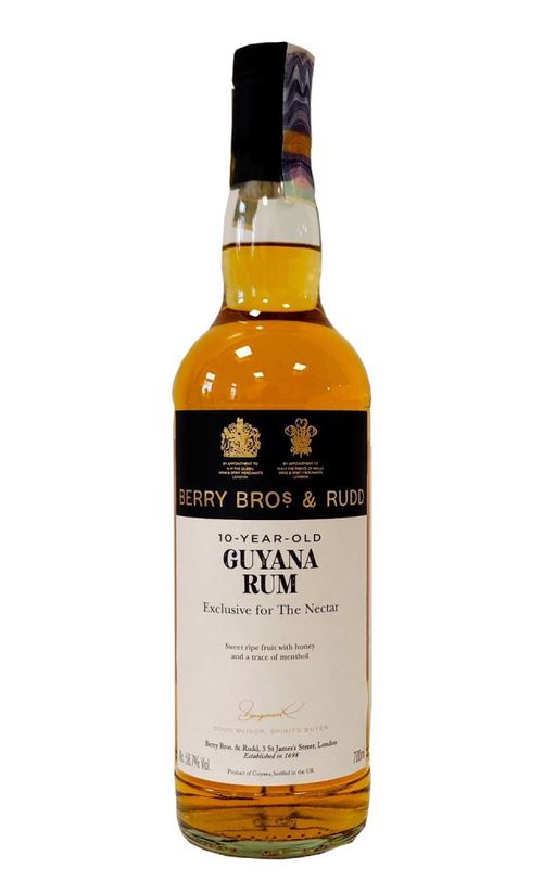 Berry Bros & Rudd Rum Guyana 10y 0,7l 58,7%