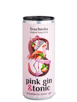 Destilérka Svach (Svachovka) Waxwing Pink Gin + Tonic Velikost: 250 ml